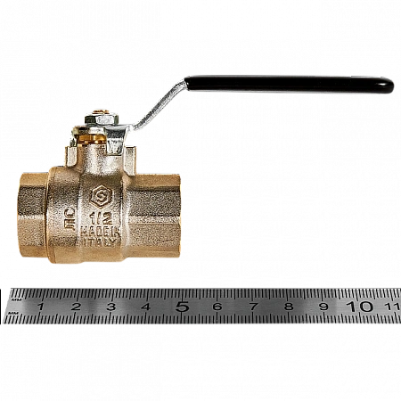 Кран шаровой STOUT рукоятка 1/2&quot; ВВ, полнопроходной NEW