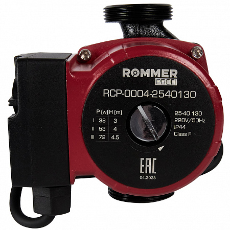 Насос циркуляционный ROMMER Profi 25/40-130