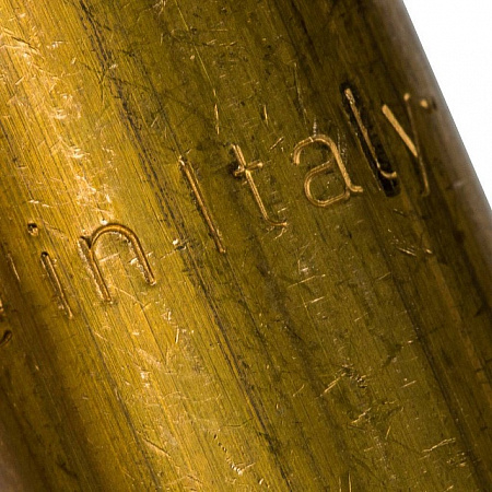 Сгон резьбовой латунный STOUT без покрытия 1/2&quot;x200мм