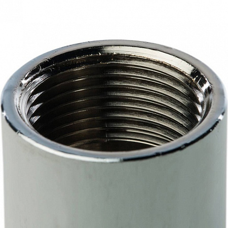 Удлинитель резьбовой латунный STOUT хром 3/4&quot;x30мм ВН