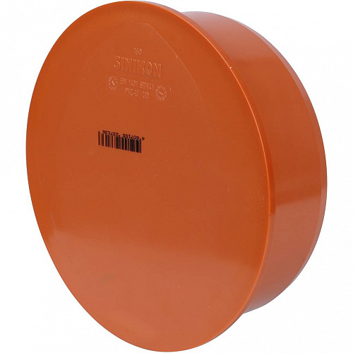 *22220.I.B (22220.R) Sinikon НПВХ  Заглушка D 160 MagnaPlast для нар. канализации