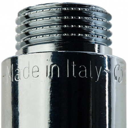 Удлинитель резьбовой латунный STOUT хром 1/2&quot;x30мм ВН