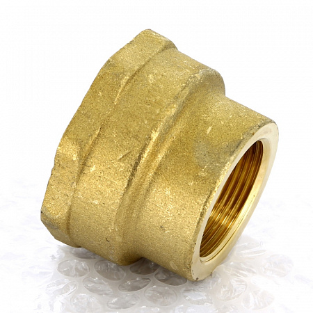 Муфта переходная резьбовая латунная UNI-FITT без покрытия 2&quot;х11/2&quot;