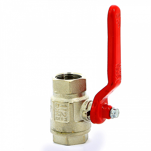 Кран шаровой ITAP IDEAL ART 090 рукоятка стальная 1/2&amp;quot; ВВ, никель, полнопроходной (26205)