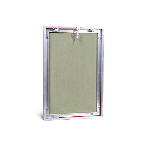 Люк потайной АЛЮМИНИЕВЫЙ со съемной дверцей (НАЖИМНОЙ) ПРАКТИКА &amp;quot;КОНТУР&amp;quot; КР 40x60