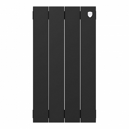 Радиатор биметаллический ROYAL THERMO PIANOFORTE NOIR SABLE NEW 500x4 секций, черный (НС-1176331)