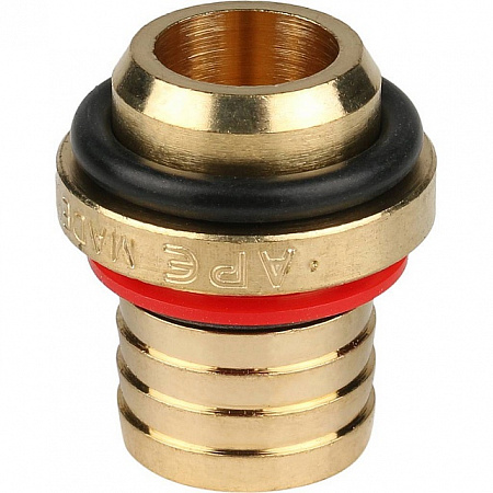 МЦ Тройник переходной цанга для металлопласта STOUT Ø20х16х20