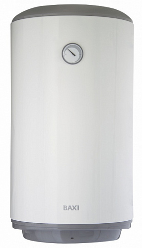 Водонагреватель термоэлектрический BAXI V 510 TD, накопительный, настенный, объём, л-100, эмалиров