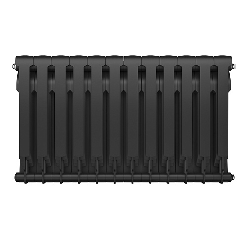 Радиатор биметаллический ROYAL THERMO BILINER NOIR SABLE 500x12 секций, черный (НС-1176310)