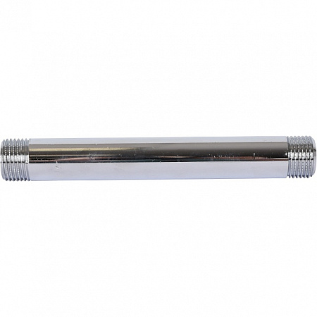 Бочонок резьбовой латунный STOUT хром 1/2&quot;x150мм