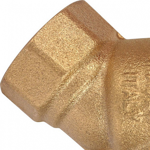 ФГО Фильтр косой грубой очистки STOUT SFW ITAP латунный 1/2&amp;quot;, 500 мкр, желтый