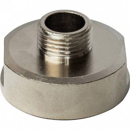 Муфта переходная резьбовая латунная STOUT никель 11/4&quot;X1/2&quot; ВН