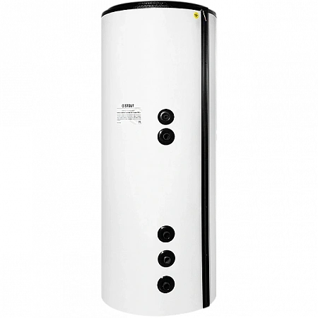 Бойлер косвенного нагрева STOUT OptiBase SWH-2110-200300 300 л напольный, два теплообменника