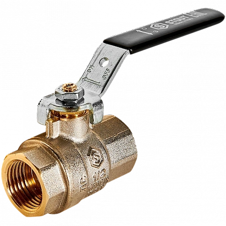Кран шаровой STOUT рукоятка 1/2&quot; ВВ, полнопроходной NEW