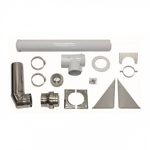 Базовый комплект для прокладки дымоотводящих труб VAILLANT по фасаду