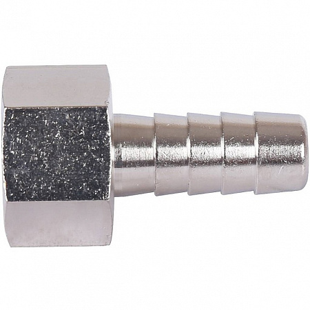 Штуцер резьбовой латунный STOUT никель 3/8&quot;x10мм В