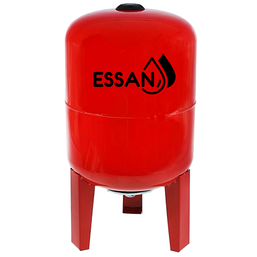 Расширительный бак для отопления ESSAN PRIME SE.FA красный 35, 3/4&amp;quot;, с ножками (35л/1,5-6bar)