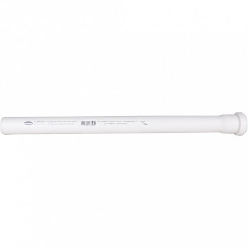 ПВХ Труба канализационная SINIKON КОМФОРТ ПЛЮС белая Ø40х500мм