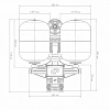 Комплект базового решения автоматизации для монтажа в колодце ДЖИЛЕКС БРА