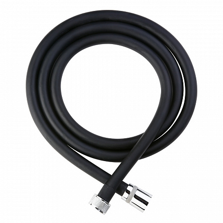 Шланг для душа ПВХ усиленный OLIVE'S F0210B 1,6 черный, уп. (40 шт)