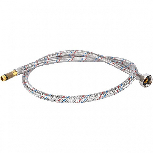 Гибкая подводка для смесителей STOUT нерж.сталь М10*35-1/2&amp;quot;-100 см, пара
