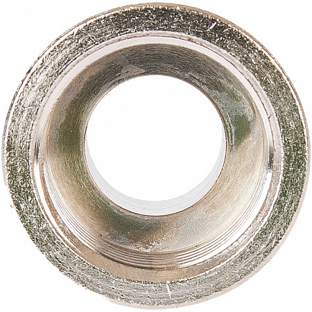 Переход под ключ резьбовой латунный STOUT никель 1&quot;х3/4&quot; ВН