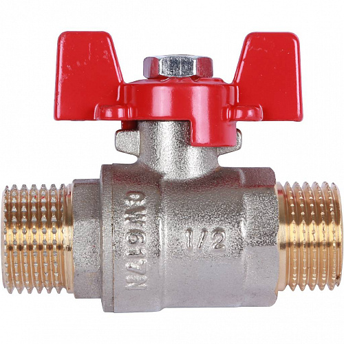 Кран шаровой ROMMER бабочка 1/2&amp;quot; НН