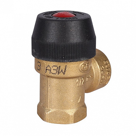Клапан предохранительный для отопления STOUT 1/2&quot;x1/2&quot; (6 бар) (487.160)
