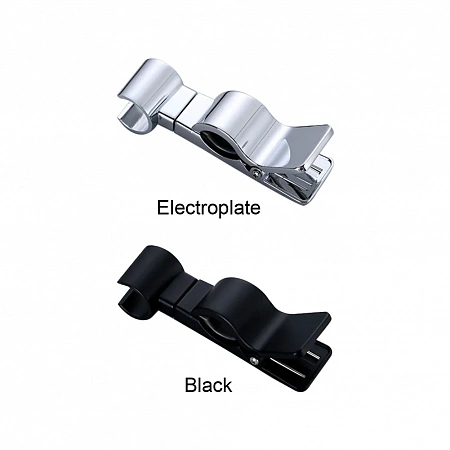 Держатель лейки для душевой стойки ESSAN (KEBBI) PIN зажим 16-25 мм, черный (50 шт)