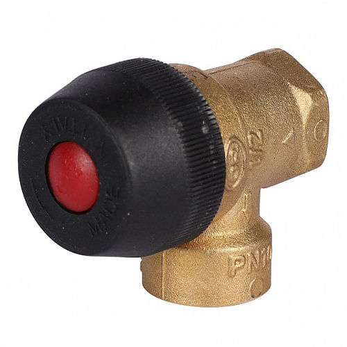 Клапан предохранительный для отопления STOUT 1/2&amp;quot;x1/2&amp;quot; (6 бар) (487.160)
