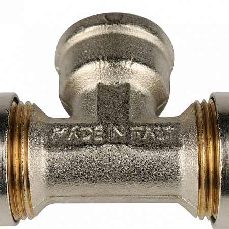 МЦ Тройник резьбовой цанга для металлопласта STOUT Ø20х1/2&quot;х20 В
