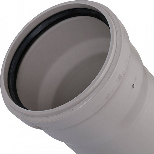 ПВХ Труба канализационная SINIKON КОМФОРТ ПЛЮС белая Ø110х2000мм