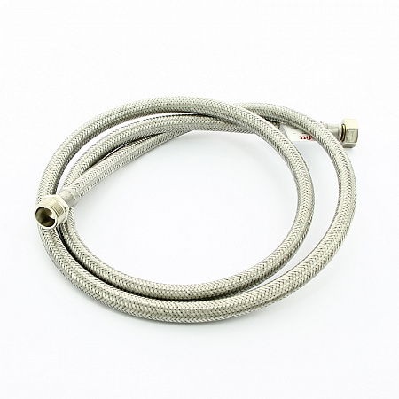 UNI-FITT Гибкая подводка для воды НВ 3/4&quot;, 200 см, DN 13, оплётка из нерж. стали