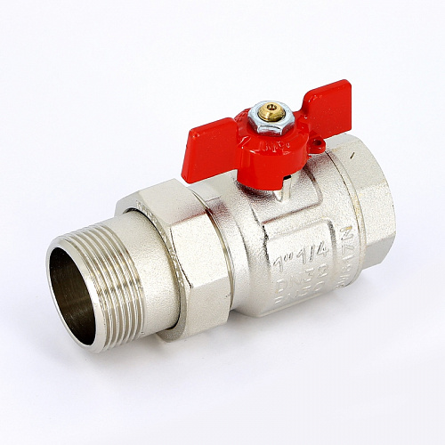 Кран шаровой с американкой UNI-FITT ETALON бабочка 11/4&amp;quot;