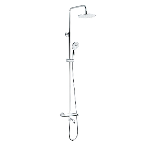 Смеситель для ванны с верхним душем OLIVE'S TERMO 34511TM хром, латунь, уп. (5 шт.)