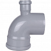 ПВХ Отвод SINIKON с фронт. патрубком 110 х 87', СТАНДАРТ