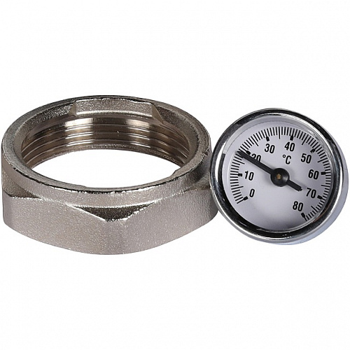 НСУ Насосно-смесительный узел теплого пола STOUT с насосом 1&amp;quot;, UPSO, клапан 30-60°C, разбор, 130мм