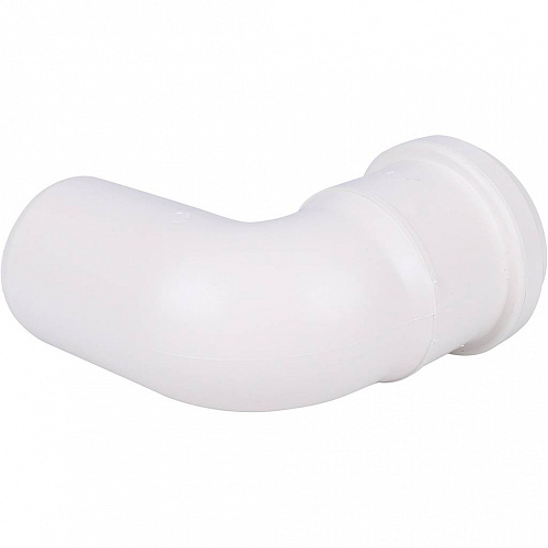 ПВХ Отвод канализационный SINIKON КОМФОРТ ПЛЮС белый Ø50х90°