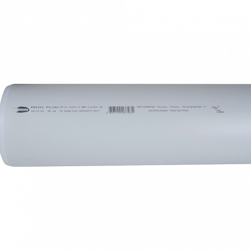 500089.F Sinikon Rain Flow  Труба D 110 x 3,4  SN4 1000 мм