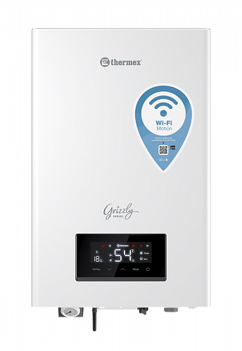 Котел электрический настенный THERMEX GRIZZLY 5-12кВт, (220/380 В) Wi-Fi (ЭдЭБ01987)