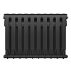 Радиатор биметаллический ROYAL THERMO BILINER NOIR SABLE 500x10 секций, черный (НС-1176315)