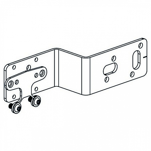 Монтажная планка-кронштейн для водорозеток REHAU тип Z 30, с амортизатором (11370751405) 11055323008