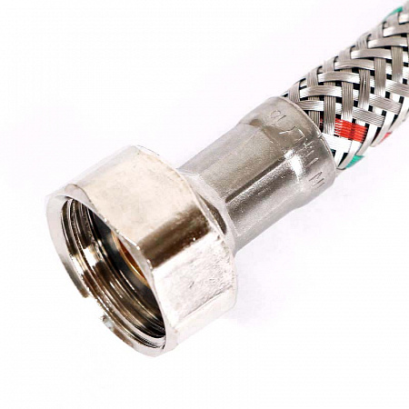 UNI-FITT Гибкая подводка ВВ 1/2&quot;, 200 см, DN 8, оплётка из нерж. стали