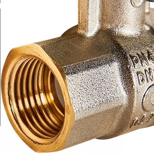 Кран шаровой STOUT рукоятка 1/2&amp;quot; ВВ, полнопроходной NEW