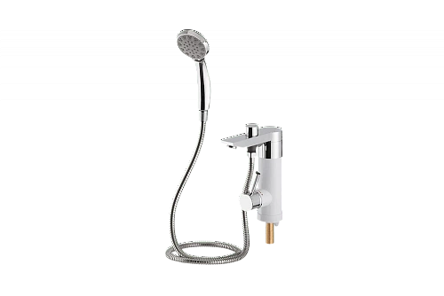 Смеситель-кран водонагреватель проточный UNIPUMP BKF-015 (кран+душ)