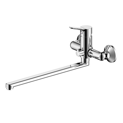 Смеситель для ванны с длинным изливом OLIVE'S IBIZA 19221IB хром, латунь, упак (8 шт.)