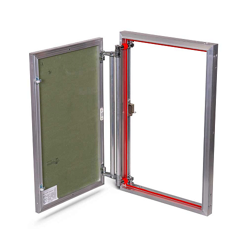 Люк под плитку АЛЮМИНИЕВЫЙ (НАЖИМНОЙ) ПРАКТИКА ETP 50x80