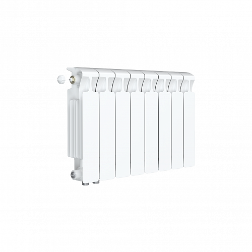 Радиатор биметаллический RIFAR MONOLIT VENTIL 300х8 секций, нижнее левое подключение (MVL)