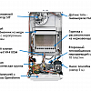 Котел газовый настенный BAXI ECO NOVA 24 F, двухконтурный, закрытая камера