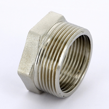 Футорка резьбовая латунная UNI-FITT никель 11/2&quot;х11/4&quot;